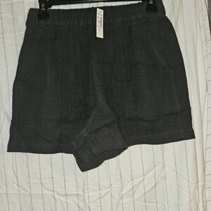 Women's Black Casual Shorts